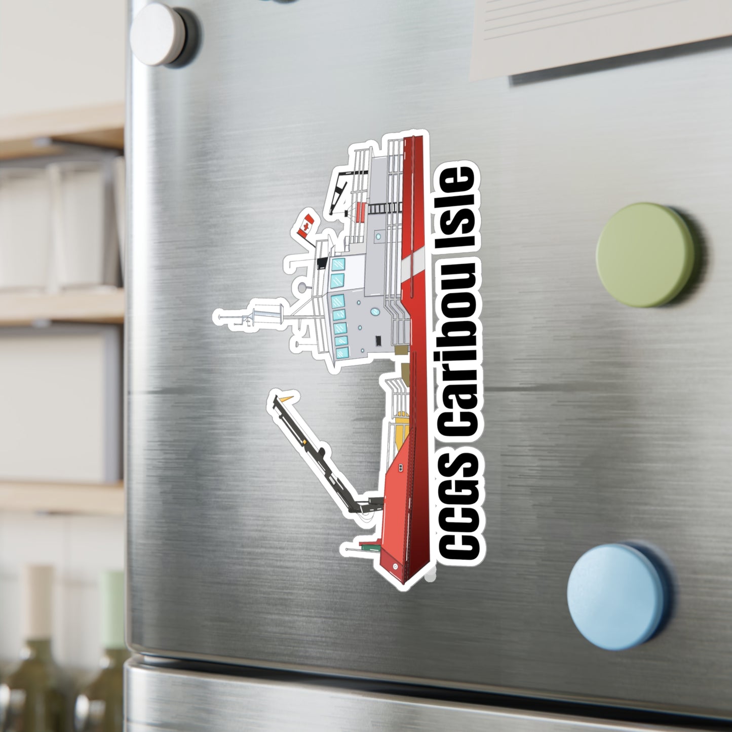 CCGS Caribou Isle Decal