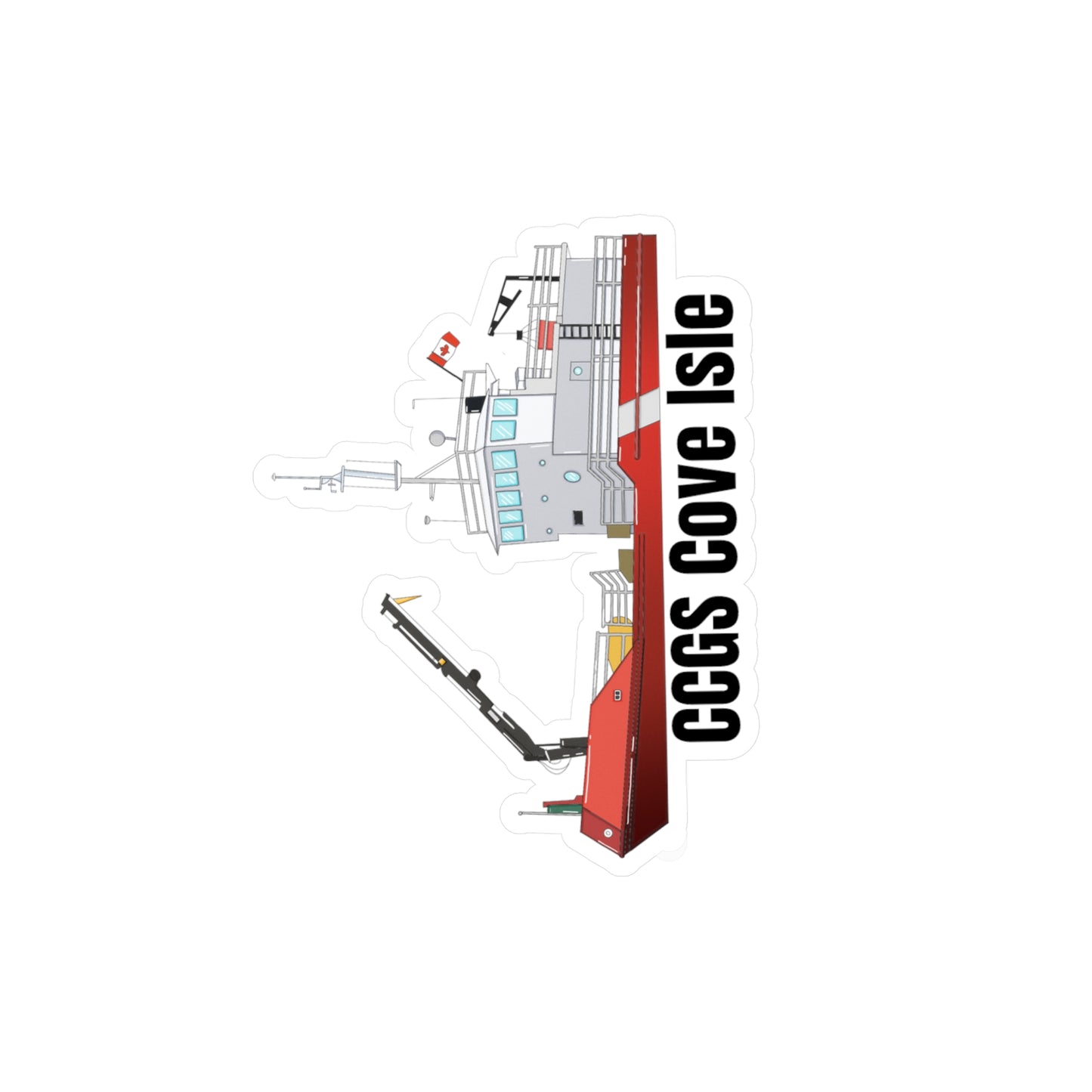 CCGS Cove Isle Decals