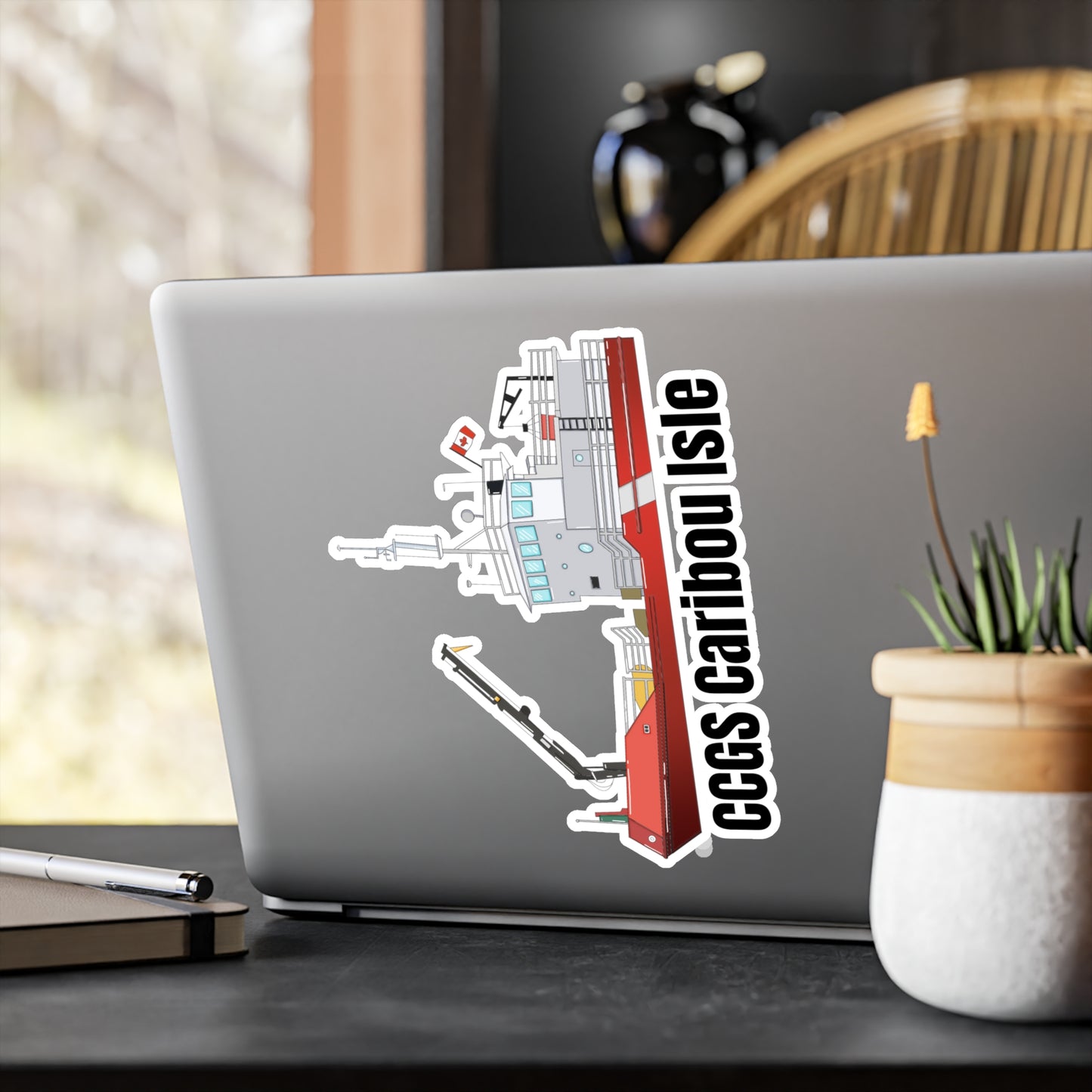 CCGS Caribou Isle Decal