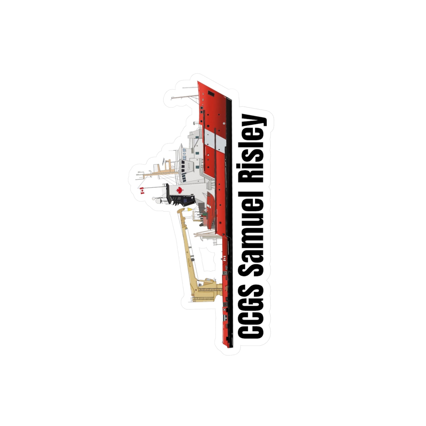 CCGS Samuel Risley Decals