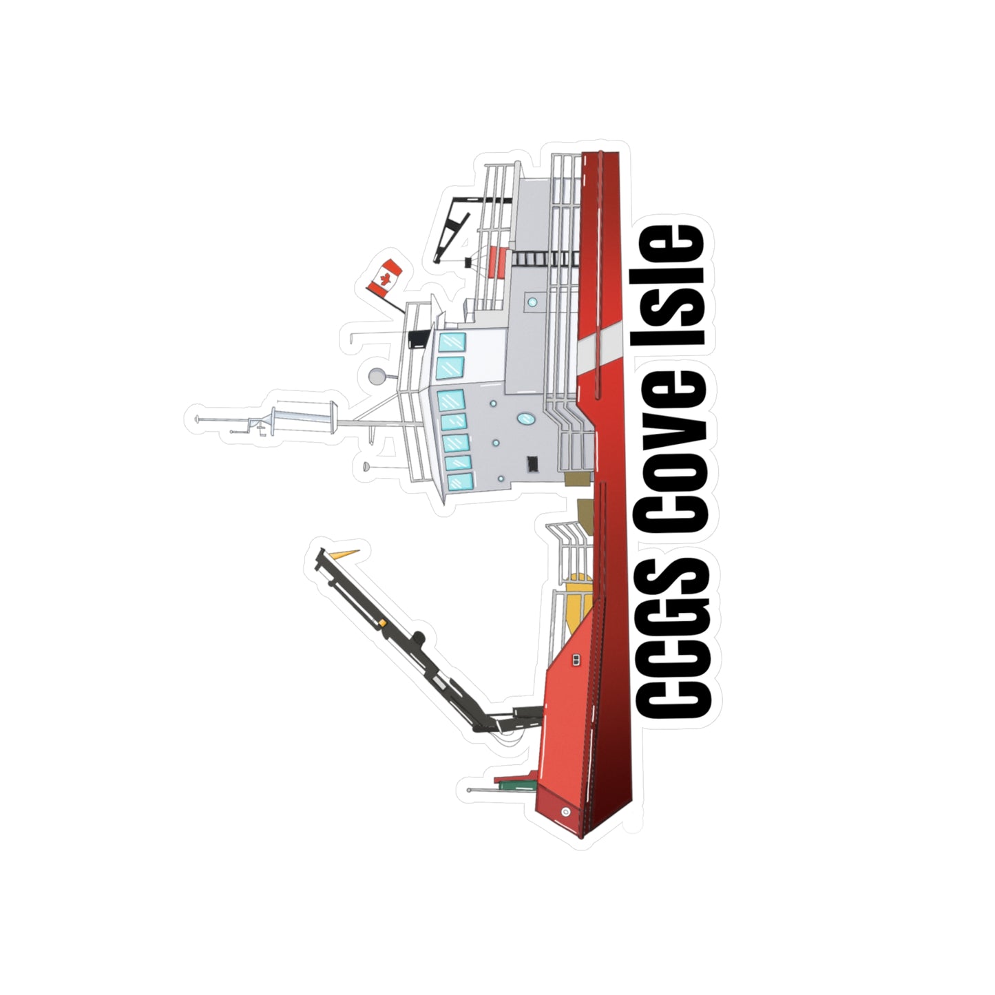 CCGS Cove Isle Decals