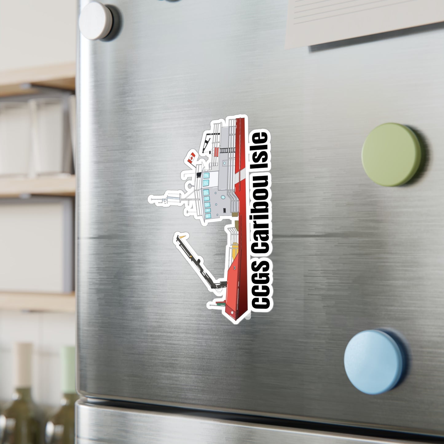 CCGS Caribou Isle Decal