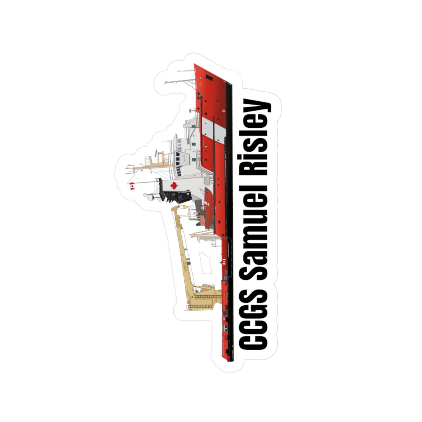 CCGS Samuel Risley Decals