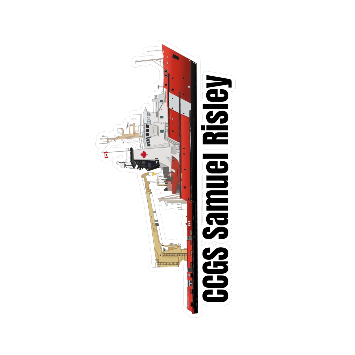 CCGS Samuel Risley Decals